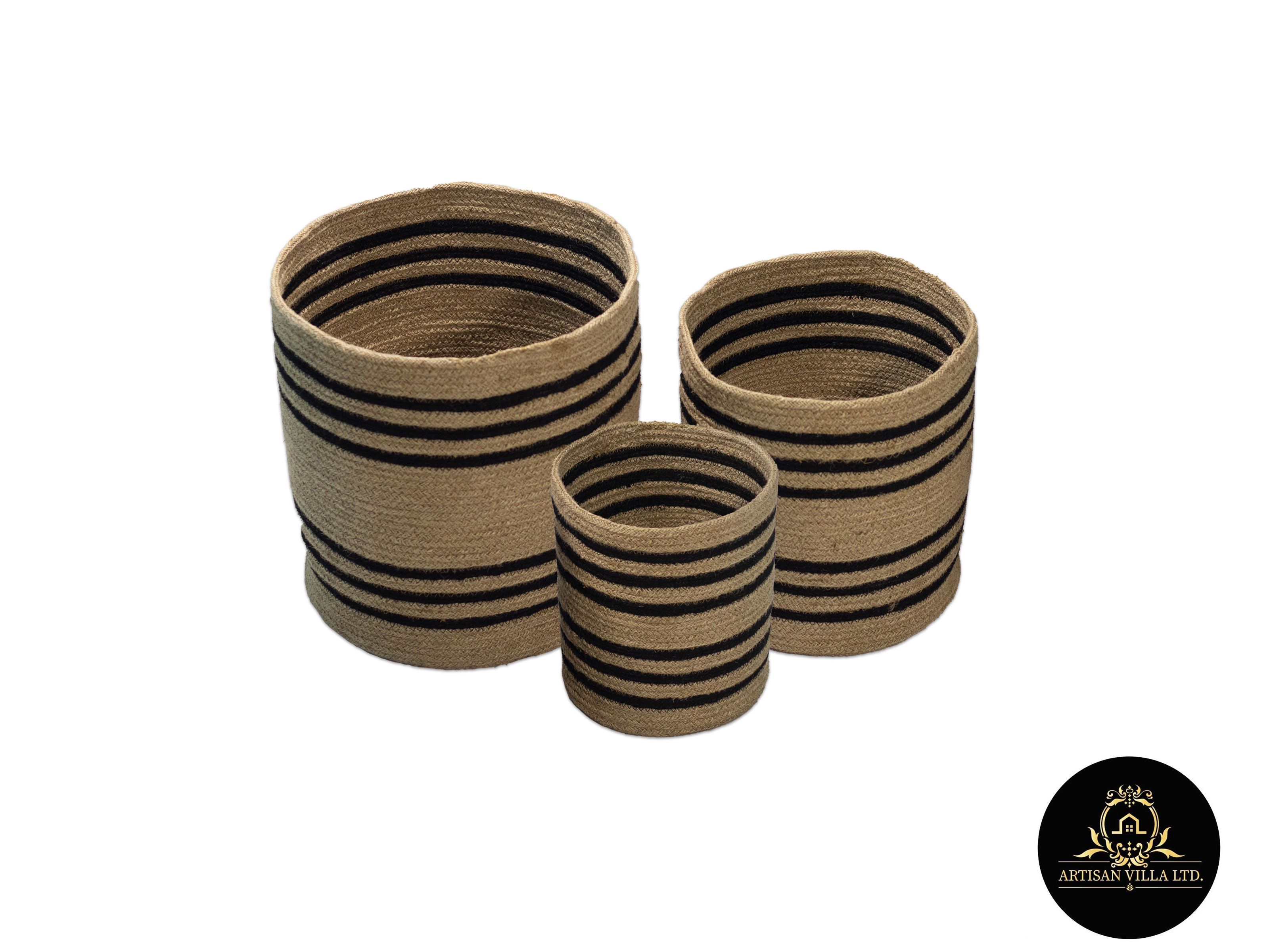 Jute Round Basket
